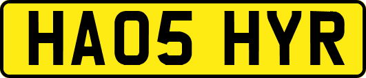 HA05HYR