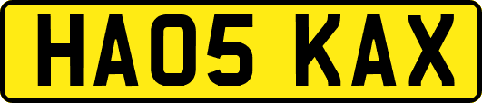 HA05KAX