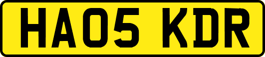 HA05KDR