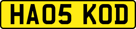 HA05KOD
