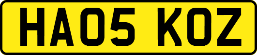 HA05KOZ