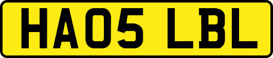 HA05LBL