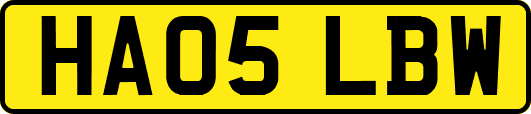 HA05LBW