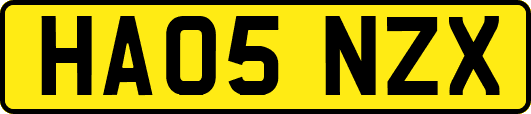 HA05NZX