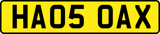 HA05OAX