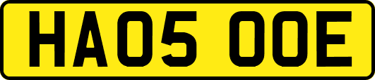 HA05OOE