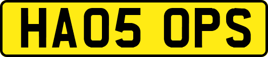 HA05OPS