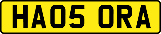 HA05ORA