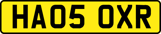 HA05OXR