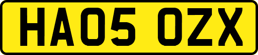HA05OZX