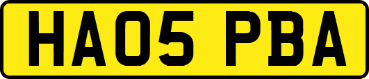 HA05PBA