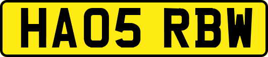 HA05RBW