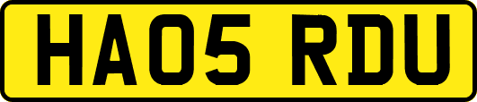 HA05RDU