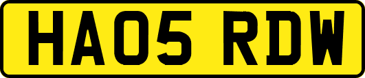 HA05RDW