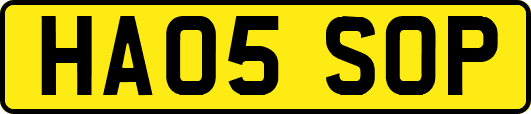 HA05SOP