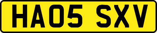 HA05SXV