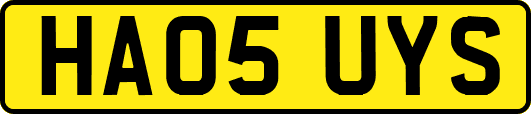HA05UYS