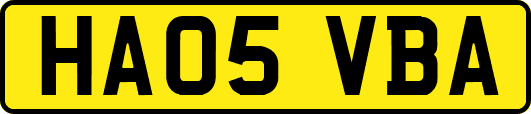 HA05VBA