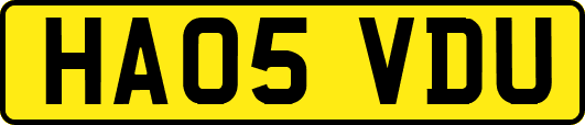 HA05VDU
