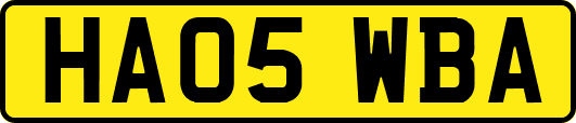 HA05WBA