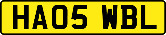 HA05WBL