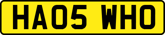 HA05WHO