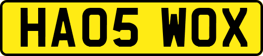 HA05WOX