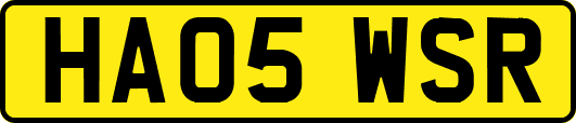 HA05WSR