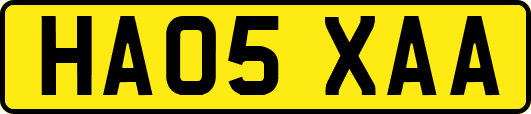 HA05XAA