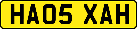 HA05XAH
