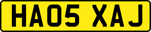HA05XAJ