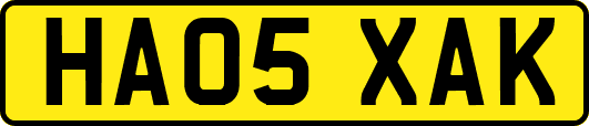 HA05XAK
