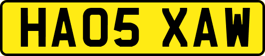 HA05XAW