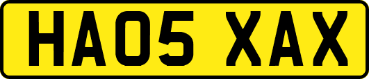 HA05XAX