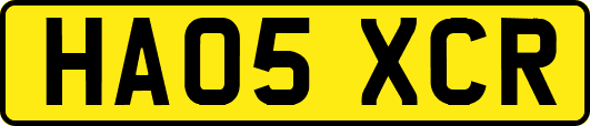 HA05XCR