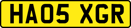 HA05XGR