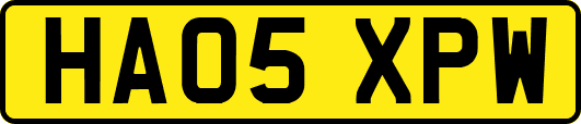 HA05XPW