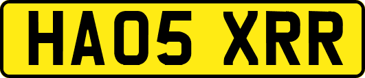 HA05XRR