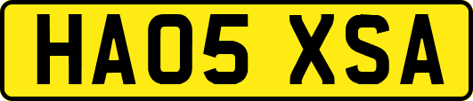 HA05XSA