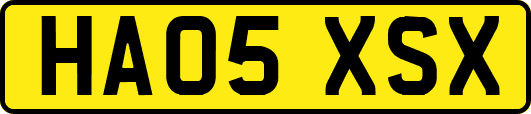 HA05XSX