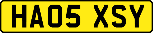 HA05XSY