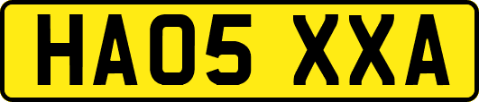 HA05XXA