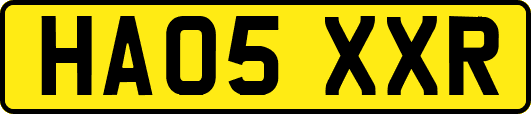 HA05XXR