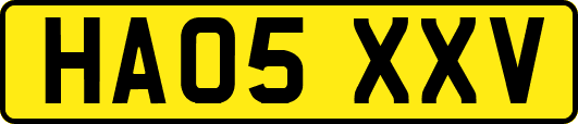 HA05XXV