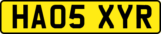 HA05XYR