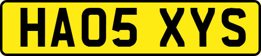 HA05XYS