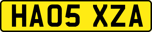 HA05XZA