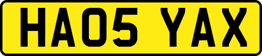 HA05YAX