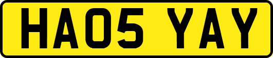 HA05YAY