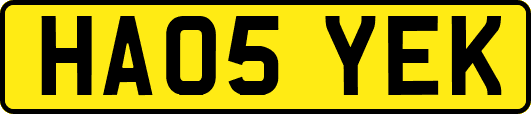 HA05YEK